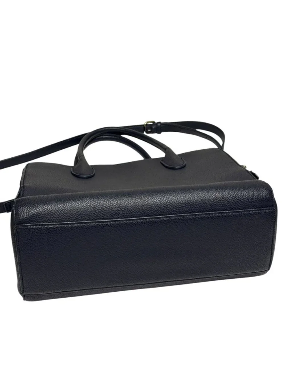 Urban Expressions Faux Pebbled Leather Purse Crossbody Hand Bag Black NWOT